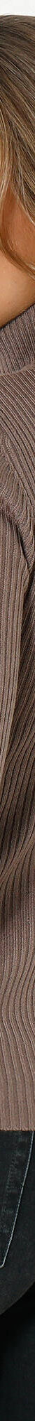 Pull col roulé, maille côtelée (taupe) Pull col roulé, maille côtelée (taupe)